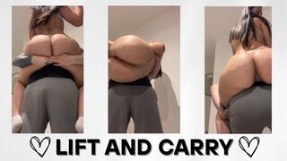 Lift and Carry – Sexy UPA Scene in Lingerie