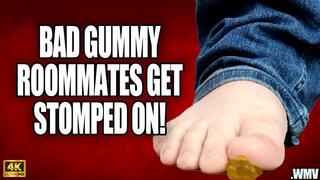 KingMarti: Bad Gummy Roommates Get Stomped On! 4K - WMV