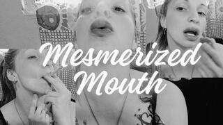 Mesmerized My Mouth, Smoking & Lip Black and white