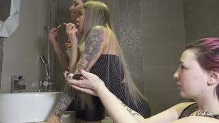 Ugly sluts don't deserves makeup! They deserve toilet water and piss! 4K