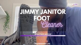 JIMMY JANITOR FOOT CLEANER {FEATURING FOOTACULAR}