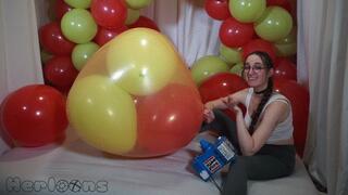 Mia - Doppelter Ballon-Spaß: Luft rein, Spannung hoch, Knall!