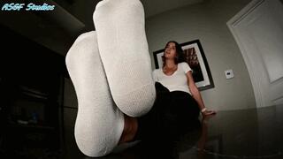 Anna's giant stinkers! Big SOCK SOLES! Pt 2 - MOV