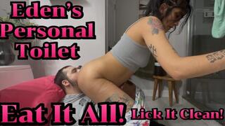 Eden's Personal Toilet! - Eden Hope