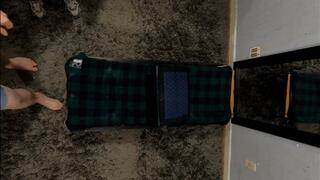 Long drawn out anal punishment for deleting a video