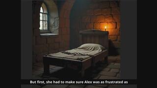 Bondage audio story - Bed tease on marked slave