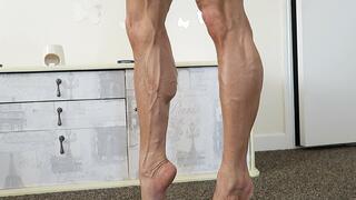 Worlds Most Veiny Calves!