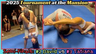 Semifinals - Tournament at the Mansion: #2 David vs #3 Tatiana