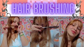Hair Brushing Smelling Hair Fetish POV