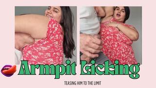 Teasing Him With My Armpits Until He Can’t Resist