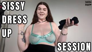 Sissy Dress Up Session MP4