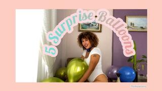 5 surprises hidden in our balloons