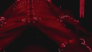 Mistress Clarice Whips and Teases Her gimp