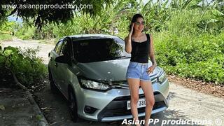 240 - MaryCris driving to the friend