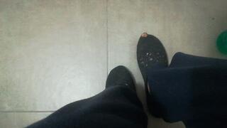 Holey, smelly slippers!
