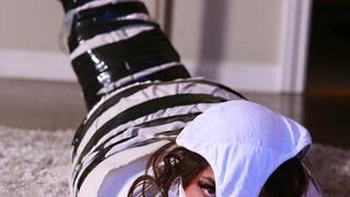 Gorgeous Lola Pearl Is A Double Mummified, Triple Gagged, Panty Hooded & Toe-tally Humiliated Co-Worker! RE EDIT 2025