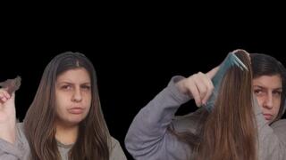 Brushing My Long Tangled Hair – Slow and Real