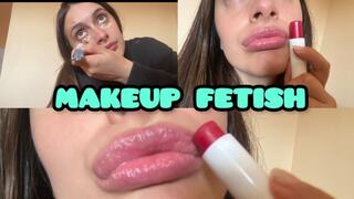 I apply makeup with my fingers