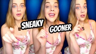 SNEAKY GOONER Homewrecking Home Wrecker Goddess Of Destruction Gooning Humiliation Goon