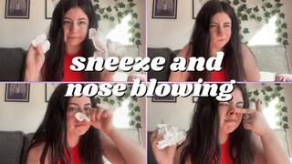Sneeze and Nose Blowing