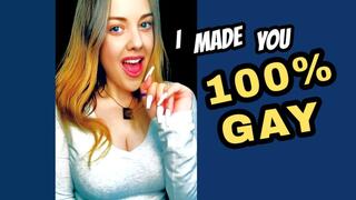 I MADE YOU 100% GAY - The Goddess Of Destruction 10 minute audio ASMR