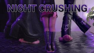 Night Walking Over Your Cock in My Dirty Naked Wolfe Boots (Edited Version) - TamyStarly - Cock Balls Crush Trample, Shoejob, CBT, Trampling, Bootjob, Stomping