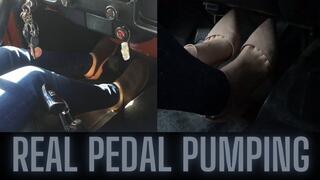 Her Real Cars Require Pumping & Revving Pedal Views