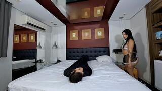 STUCK UNDER HOT ASSES PART 1 By TINKLE BARRY, ROSALIA AND DANIEL SANTIAGO CAM BY DANI FULL HD