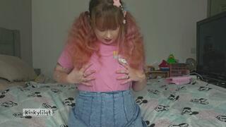 Taboo ABDL DDLG pissing diaper Humping Orgasm