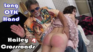 Hailey Crossroads 4- A Long and Hard OTK Hand Spanking In Her Sunday Dress