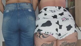 Guess which girl farts so loud and delicious