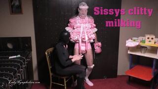 Lady Nymphodora - Sissys clitty milking HD