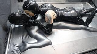 Her Sealed Rubber Toy - Sensual Latex Bondage