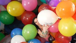 Balloons With Logos Destruction Queen