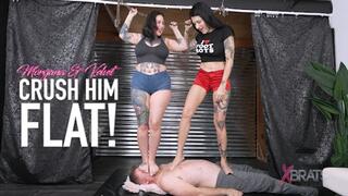 Morgana & Velvet - Trample Him FLat - HD 1080p Mp4