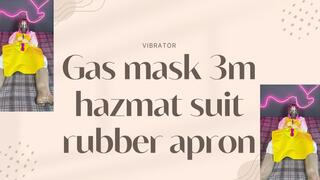 3m gas mask rubber apron and hazmat