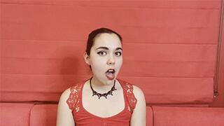 Burping in Red with Peko Lux - MP4 (HD 1080p)