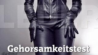 LEDER: Gehorsamkeitstest