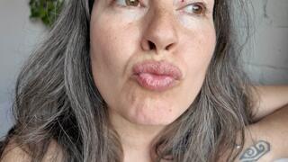 beautiful face stretching