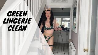 Green Lingerie Cleaning with Nylons