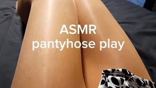 ASMR pantyhose play