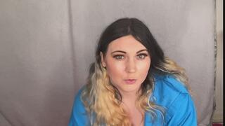 Filthy whore has soft drink and burping