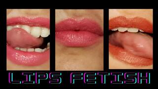 Whispers between lips