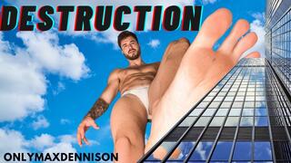 Macrophilia - giant city total destruction