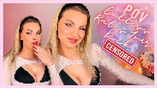 POV Goddess Rates Your Dick (Beta Safe Censored Loser Porn)