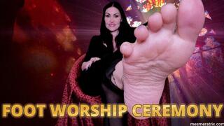 FOOT WORSHIP CEREMONY