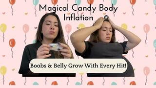 Magical Candy Body Inflation – Boobs & Belly Grow With Every Hit!