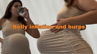 Body inflation whit burps