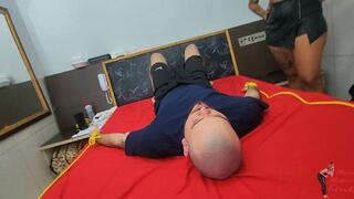 Face sitting, part 1, by Olivia Mattos and Slave, FULL HD