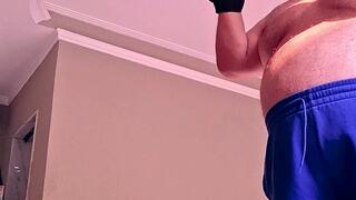 Daddy Boss Boxer gutpunching me